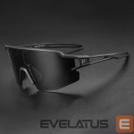 Kitos prekės Rockbros  Rockbros Polarized Cycling Glasses with UV Protection and Corrective Insert 14120008006 Gray Lenses - Black 