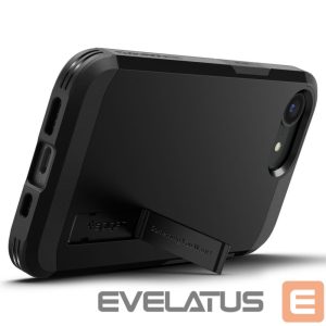 Nugarėlės dėklai Spigen  Spigen Tough Armor Case with MagSafe for iPhone 16e with Stand - Black 