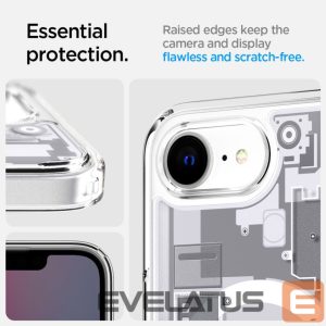 Nugarėlės dėklai Spigen  Spigen Ultra Hybrid MagSafe Case for iPhone 16e Zero One - White 