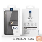 Nugarėlės dėklai Dux Ducis  Dux Ducis Lawa Leather Case for iPhone 16 Pro Max with Detachable Magnetic Wallet - Gray 