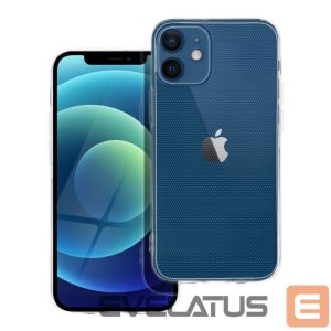 Nugarėlės dėklai OEM  Case for iPhone 12 Mini Clear Case 2 mm (camera protection) transparent 