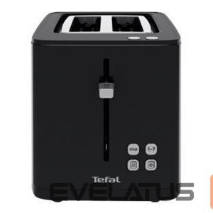 Skrudintuvas TEFAL  Toaster | TT6408 | Power 850 W | Number of slots 2 | Housing material Plastic | Black 