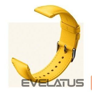 Dirželis Xiaomi  | Watch Strap | Chrome Yellow | Leather | Adjustable to fit wrist sizes ranging from 135-205mm 