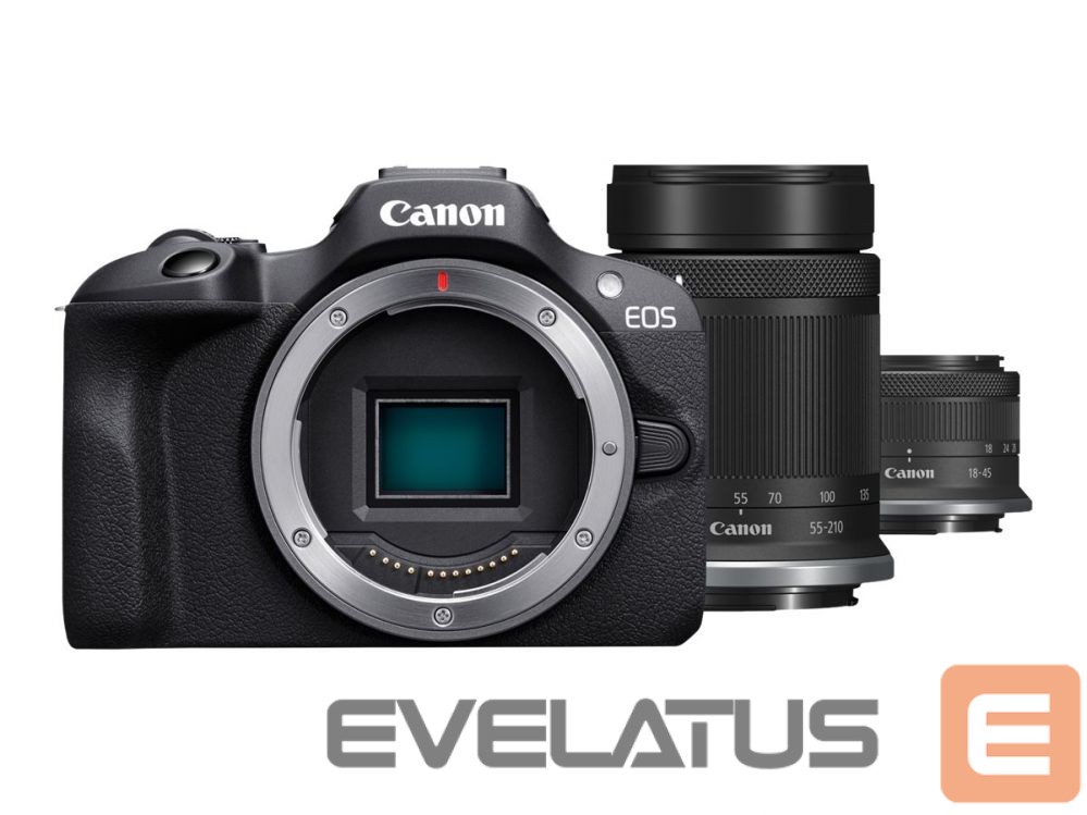 Skaitmeninė kamera Canon | Megapixel 24.1 MP | Image stabilizer | ISO sensitivity (max) 256000 | Wi-Fi | Video recording | Manual | CMOS | Black