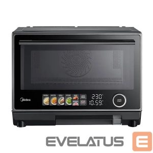 Mikrobangų krosnelė Midea  Microwave oven | MSO25H | Free standing | 25 L | 1000 W | Convection | Grill | Black 