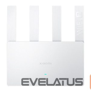 Maršrutizatoriai Xiaomi  Router | BE3600 | 802.11be | 10/100/1000/2500 Mbit/s | Ethernet LAN (RJ-45) ports 4 | Mesh Support Yes | MU-MiMO Yes | No mobile broadband 