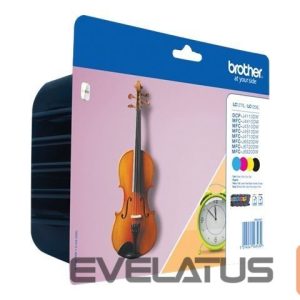 Eksploatacinės medžiagos spausdintuvams Brother  LC127XLVALBP Ink Cartridge | 