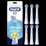 Dantų šepetėlis Oral-B  Replaceable toothbrush heads | iO UltimateClean | Heads | For adults | Number of brush heads included 6 | White 