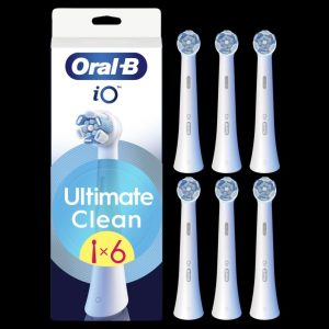 Dantų šepetėlis Oral-B  Replaceable toothbrush heads | iO UltimateClean | Heads | For adults | Number of brush heads included 6 | White 