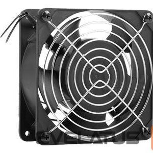 Fitneso apyrankė Lanberg  Fan for 10" & 19" rack wall-mount cabinet 230V 120x120x38mm, black | 