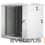 Serveriai Lanberg  Rack cabinet 19" double-section wall-mount 12U/600x600 (flat pack), grey | 