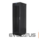 Serveriai Lanberg  Rack cabinet 19" free-standing 42U/600x800 (flat pack) with mesh door lCD V2, black | 