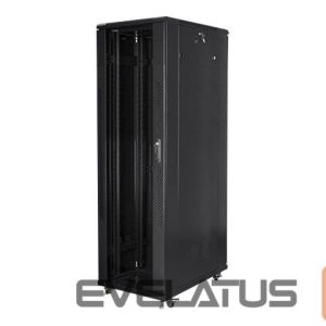 Serveriai Lanberg  Rack cabinet 19" free-standing 42U/800x1000 (flat pack), black | 