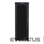 Serveriai Lanberg  Rack cabinet 19" free-standing 42U/800x800 (flat pack) with glass door lCD V2, black | 