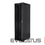 Serveriai Lanberg  Rack cabinet 19" free-standing 47U/800x1000 (flat pack) with glass door lCD V2, black | 