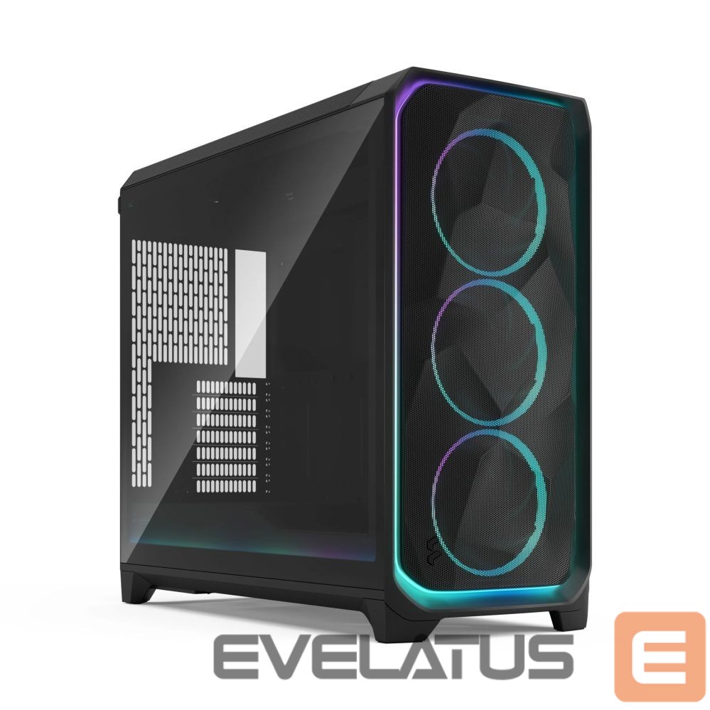 Kompiuterio dėžė Fractal Design Meshify 3 XL | Ambience Pro RGB Black TG Light Tint | ATX | Power supply included No