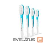 Dantų šepetėlis Philips  Replacement brush heads | HX6044/90 Sonicare For Kids7+ | Heads | For kids | Number of brush heads included 4 | White/Blue 