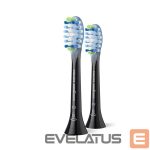 Dantų šepetėlis Philips  Replacement brush heads | HX9042/88 Sonicare Premium Plaque Defence | Heads | For adults | Number of brush heads included 2 | Black 