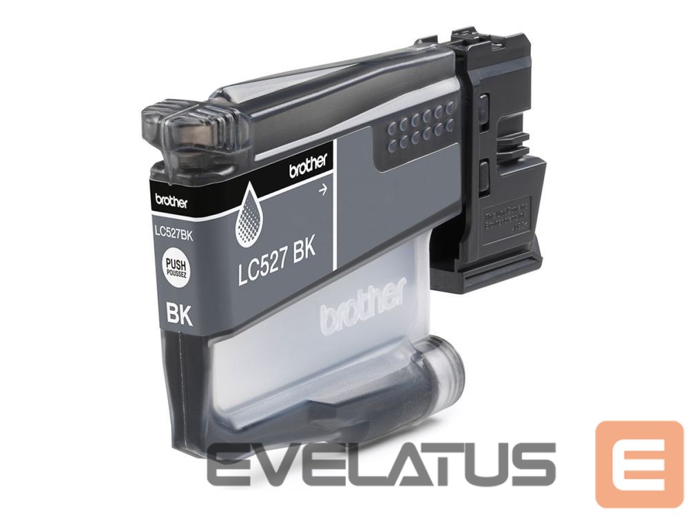 Eksploatacinės medžiagos spausdintuvams Brother LC527BK Black Inkjet Cartridge |
