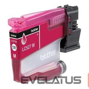 Eksploatacinės medžiagos spausdintuvams Brother  LC527M Magenta Inkjet Cartridge | 