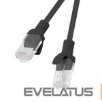 Monitoriaus priedas Lanberg  Patchcord CAT.5E UTP | PCU5-10CC-0100-BK | 1 m 