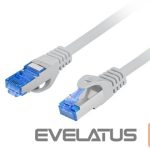Monitoriaus priedas Lanberg  Patchcord Cat.6A S/FTP LSZH CCA Fluke Passed | PCF6A-10CC-0050-S | 0.5 m 