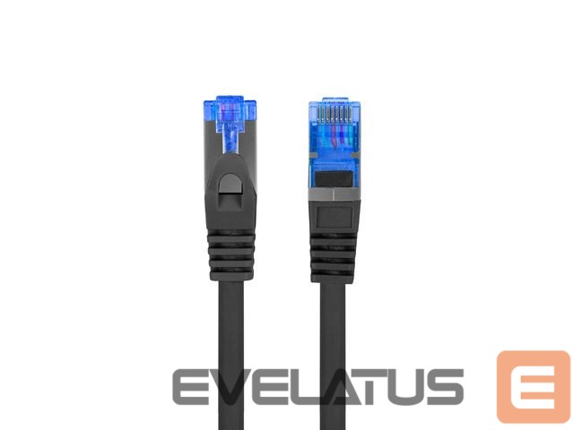 Monitoriaus priedas Lanberg Patchcord Cat.6A S/FTP LSZH CCA | PCF6A-10CC-2000-BK | 20 m