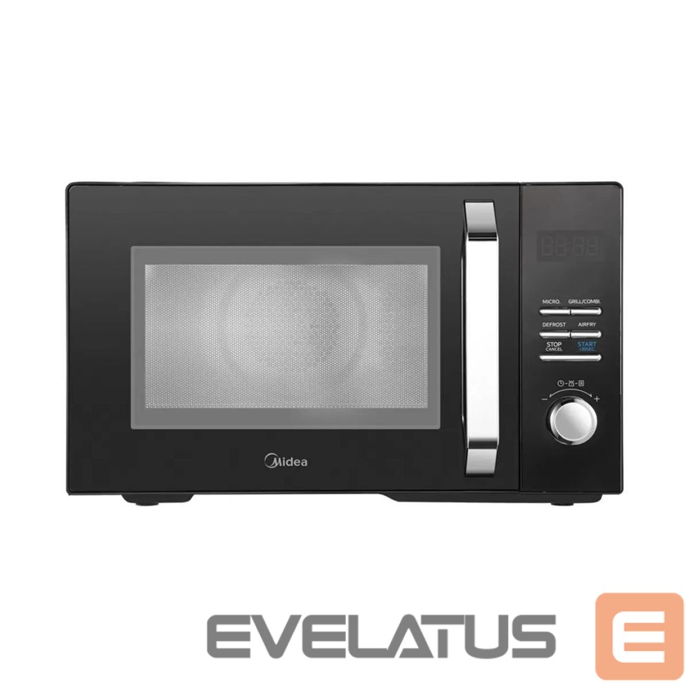 Mikrobangų krosnelė Midea Microwave Oven | MAC23XF | Free standing | 23 L | 800 W | Convection | Grill | Black
