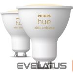LED lemputė Philips Hue  Smart Spotlight, 2 pcs pack | GU10 | 4.2 W | Warm to cool white light 