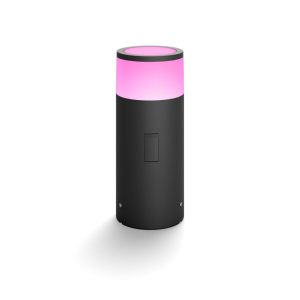 Stalinė lempa Philips Hue  WCA Calla Outdoor Bollard, Black | 8 W | 2000-6500 Hue White Colour Ambiance 