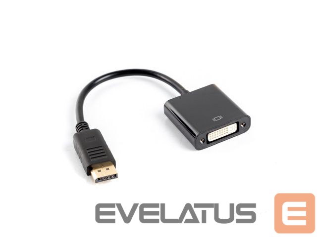 Įkroviklis Lanberg Adapter Dual Link DisplayPort 1.2 to DVI-I | AD-0007-BK