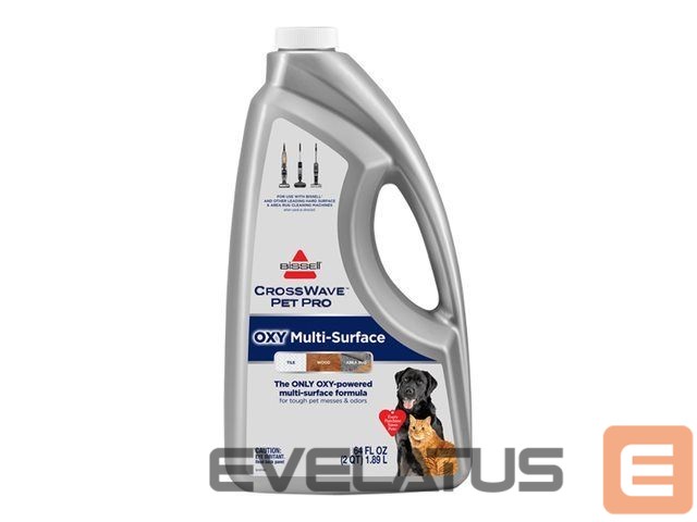 Dulkių siurblys Bissell CrossWave Pet Pro Oxy Multi-surface formula Cleaning solution, 2 L