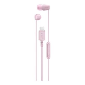 Belaidės ausinės Sony  IER‑EX15C USB‑C Wired Earbuds with Mic, Pink | 