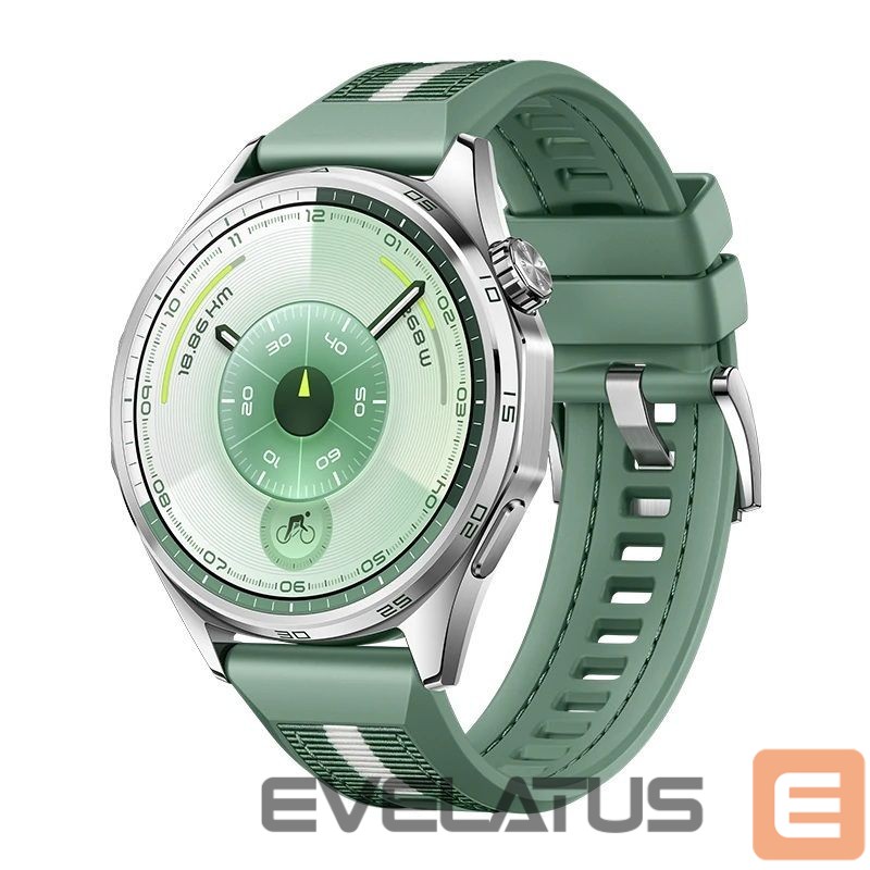 Išmanusis laikrodis Huawei WATCH GT 6 46mm | Smart watch | GPS (satellite) | AMOLED | 1.47 inches | Waterproof | Green