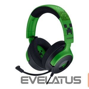 Belaidės ausinės Razer  Gaming Headset | Kraken V4 X | Wired | Over-Ear | Microphone | Minecraft Edition 