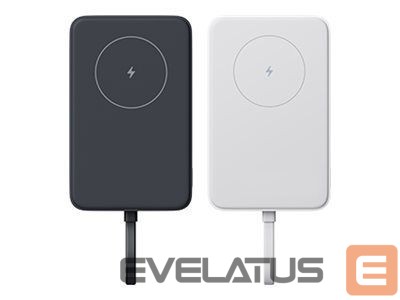 Išorinė baterija Xiaomi 33W Magnetic Power Bank 5900mAh (Integrated Cable) White |