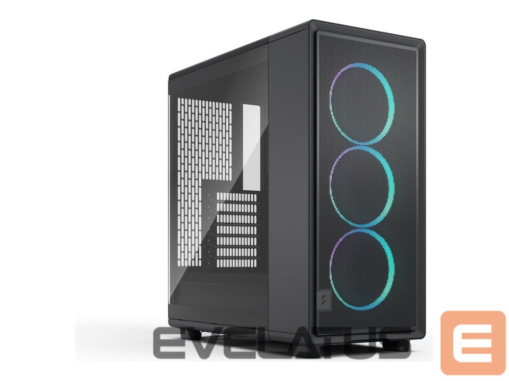 Kompiuterio dėžė Fractal Design Case | Epoch | Black TG RGB Light Tint | ATX | Power supply included No