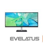 Monitoriai Acer  86CM 34W CB343CURBEMIIPHUZX CURVED ZEROFRAME IPS WQHD 21:9 1MS(VRB) 300NITS 2XHDMI DP TYPE-C RJ45 MM | 