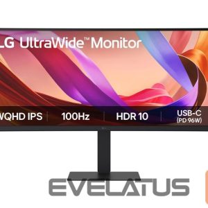 Monitoriai LG  34U650A-B | 34 " | IPS | 21:9 | 100 Hz | 5 ms | 3440 x 1440 pixels | 300 cd/m² | HDMI ports quantity 2 