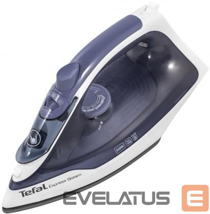 Lygintuvai TEFAL FV2837E0 Steam iron, Blue/White