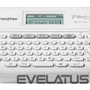 Spausdintuvai Brother  PT-D410 | Mono | Thermal | Label Printer | White 
