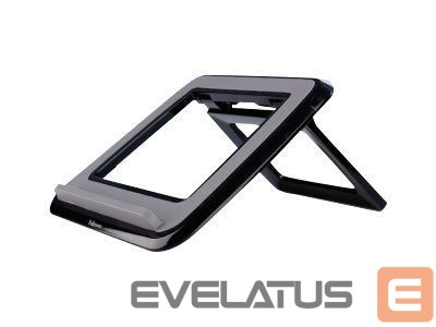 Ausinės su mikrofonu Fellowes Quick Lift I-Spire laptop stand - black