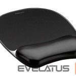 Kompiuterio pelė Fellowes  Mouse pad with wrist support CRYSTAL 