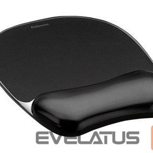 Kompiuterio pelė Fellowes  Mouse pad with wrist support CRYSTAL 