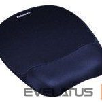 Kompiuterio pelė Fellowes  Foam mouse pad with wrist support, dark blue 
