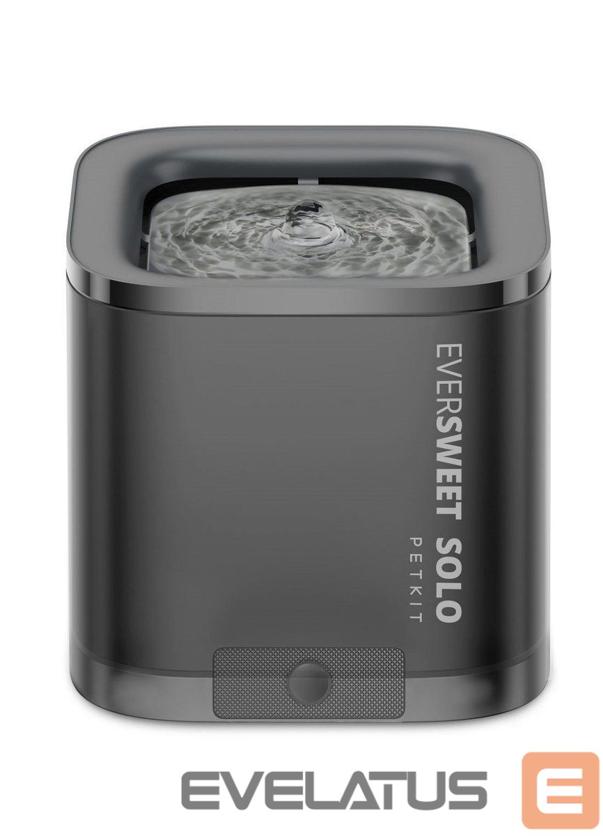 Gyvuliams PETKIT | Eversweet Solo | Smart Pet Drinking Fountain | Capacity 1.8 L | Material Plastic | Grey