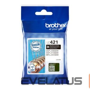 Eksploatacinės medžiagos spausdintuvams Brother  Ink Cartridge | Black 