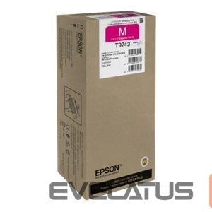 Eksploatacinės medžiagos spausdintuvams EPSON  WF-C869R Magenta XXL Ink WorkForce Pro T97430N |  C13T97430N |  T9743 - XXL size - magenta - original - ink cartridge | Ink cartridge | Magenta 