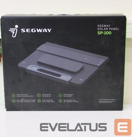 Serveris – kiti priedai Segway SALE OUT. Solar Panel 100, UNPACKED, USED, SCRATCHES | Solar Panel 100 | 100 W