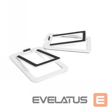Televizoriaus laikiklis KANTO AUDIO KANTO AUDIO DESKTOP SPEAKER STANDS FOR SMALL SPEAKERS - WHITE (PAIR)